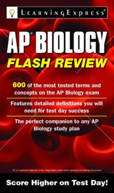 AP Biology Flash Review, Paperback / softback Book