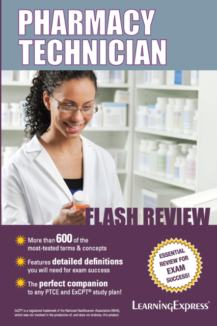 Pharmacy Technician Flash Review, Paperback / softback Book