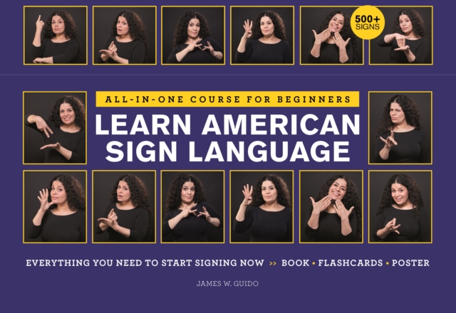 Learn American Sign Language : All-In-One Course for Beginners, Kit Book