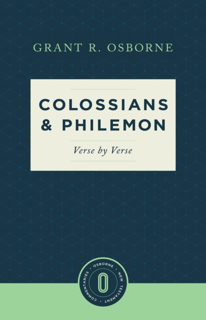 Colossians & Philemon Verse by Verse, Paperback / softback Book