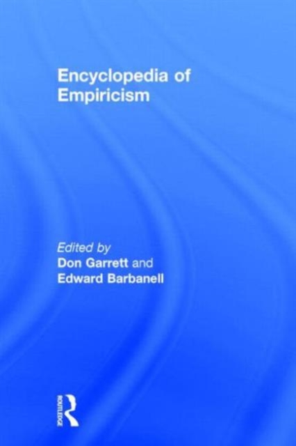 Encyclopedia of Empiricism, Hardback Book