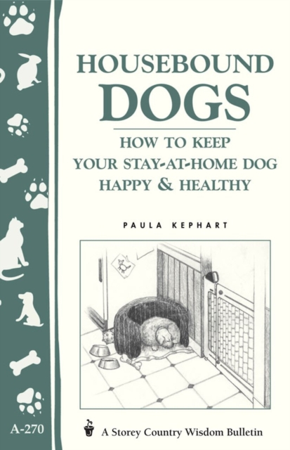Housebound Dogs: How to Keep Your Stay-at-Home Dog Happy & Healthy : (Storey's Country Wisdom Bulletin A-270), Paperback / softback Book