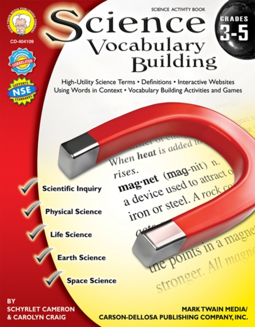 Science Vocabulary Building, Grades 3 - 5, PDF eBook