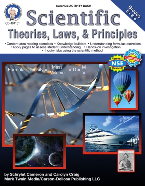 Scientific Theories, Laws, and Principles, Grades 5 - 8, PDF eBook