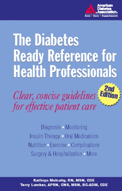 The Diabetes Ready Reference for Health Professionals, Spiral bound Book