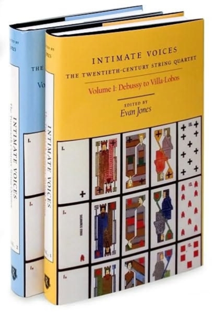 Intimate Voices: The Twentieth-Century String Quartet [2 volume set] : 2-volume SET, Multiple-component retail product Book