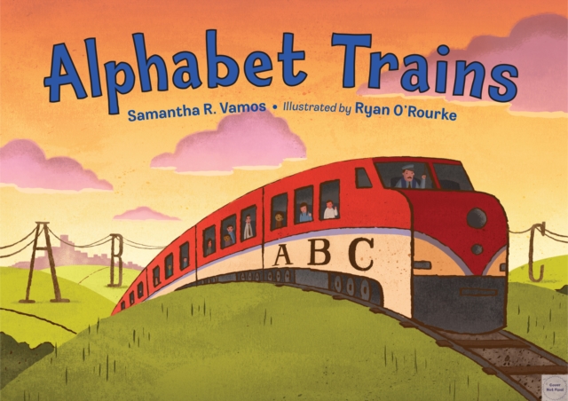 Alphabet Trains, Hardback Book