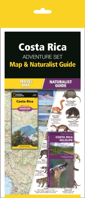 Costa Rica Adventure Set : Map & Naturalist Guide, Kit Book