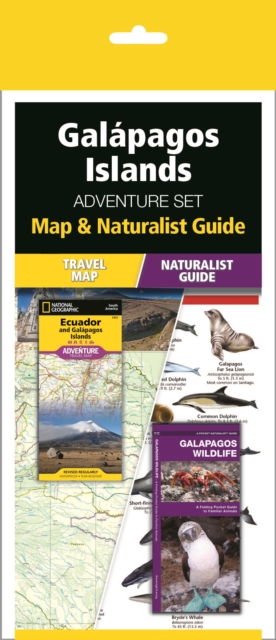 Galapagos Islands Adventure Set : Map & Naturalist Guide, Kit Book