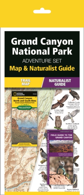 Grand Canyon National Park Adventure Set : Map & Naturalist Guide, Kit Book