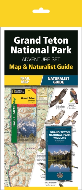 Grand Teton National Park Adventure Set : Map & Naturalist Guide, Kit Book