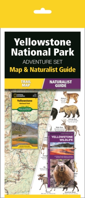 Yellowstone National Park Adventure Set : Map and Naturalist Guide, Kit Book