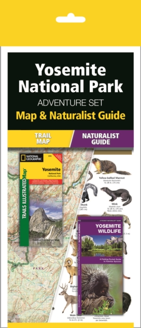 Yosemite National Park Adventure Set : Map & Naturalist Guide, Kit Book