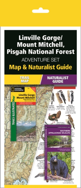 Linville Gorge/Mount Mitchell, Pisgah National Forest Adventure Set : Map & Naturalist Guide, Kit Book