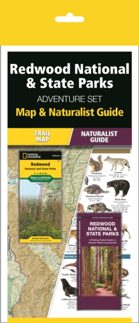 Redwood National & State Parks Adventure Set : Map and Naturalist Guide, Kit Book