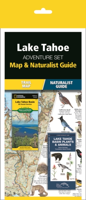 Lake Tahoe Adventure Set : Map & Naturalist Guide, Kit Book