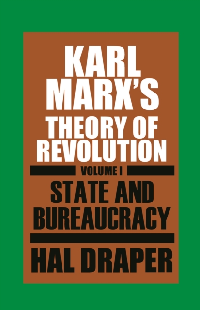 Karl Marx's Theory of Revolution I, EPUB eBook