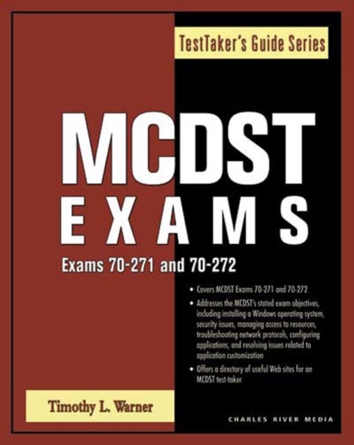 MCDST Exams; Exams 70-271/70-272, Mixed media product Book