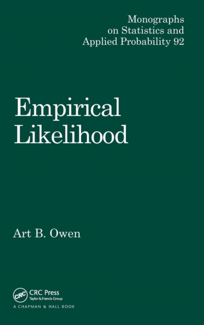 Empirical Likelihood, Hardback Book