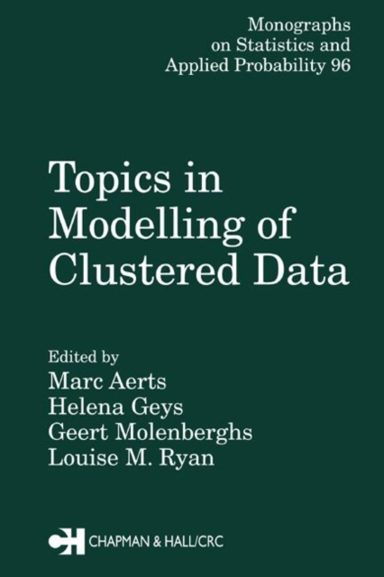 Topics in Modelling of Clustered Data, Hardback Book