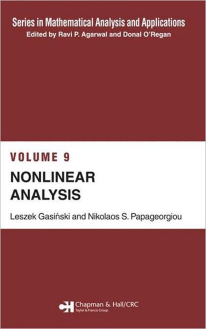 Nonlinear Analysis, Hardback Book