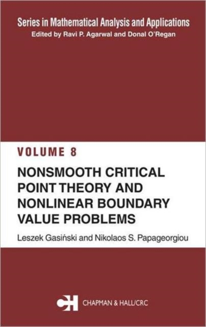 Nonsmooth Critical Point Theory and Nonlinear Boundary Value Problems, Hardback Book