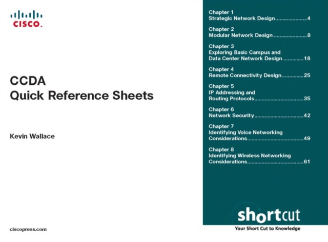 CCDA Quick Reference Sheets, PDF eBook