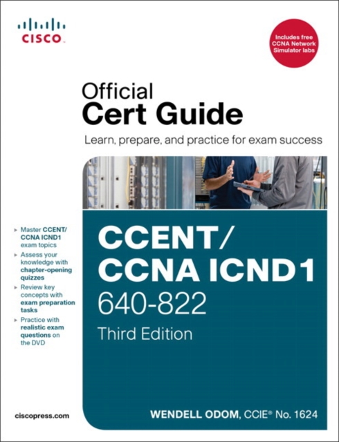 CCENT/CCNA ICND1 640-822 Official Cert Guide, Mixed media product Book