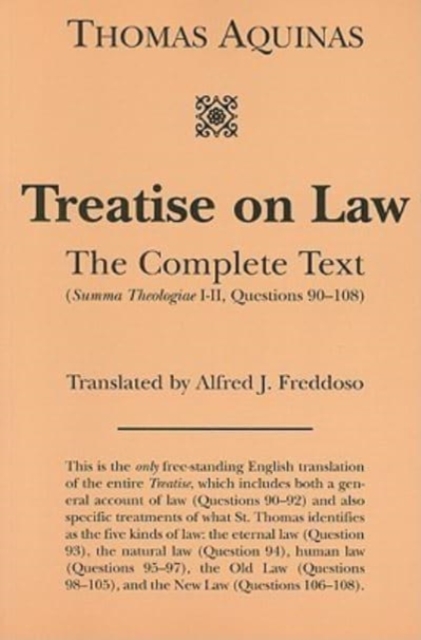 Treatise on Law - The Complete Text, Paperback / softback Book