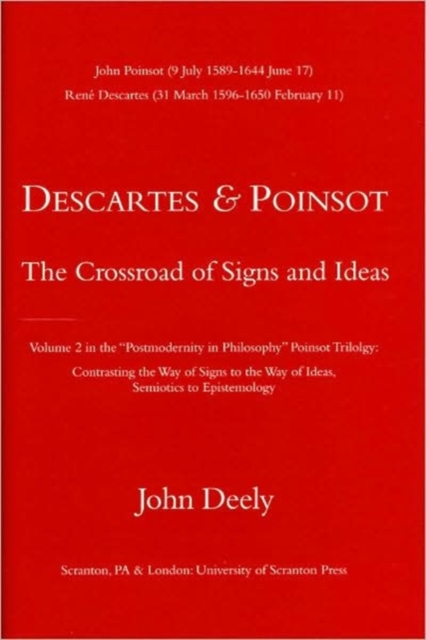 Descartes & Poinsot : The Crossroad of Signs and Ideas, Hardback Book