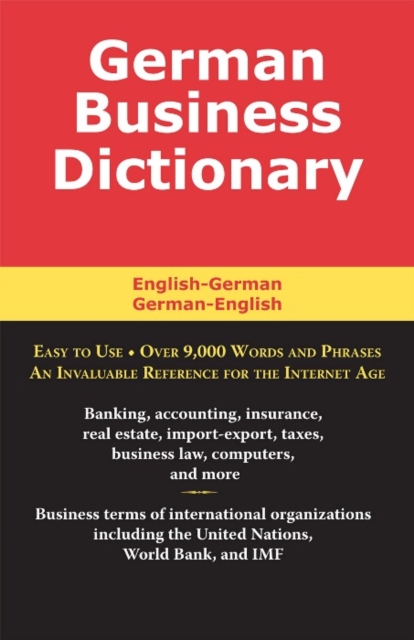 German Business Dictionary, EPUB eBook