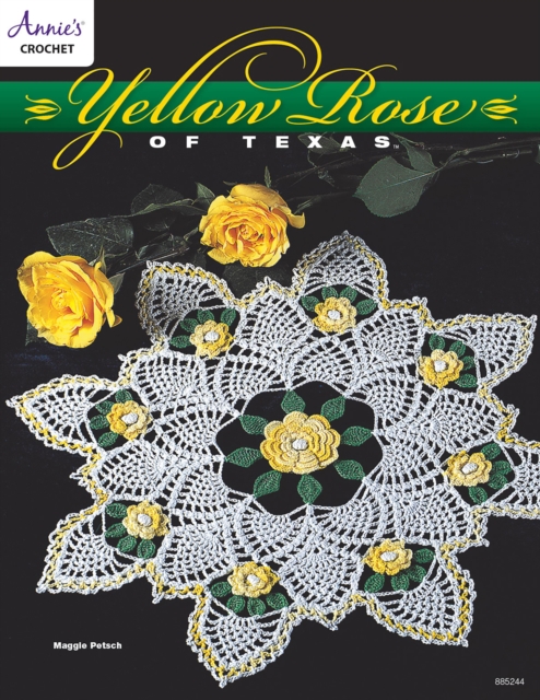 Yellow Rose of Texas Doily, PDF eBook