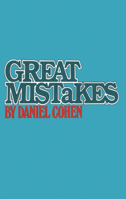 Great Mistakes, Paperback / softback Book