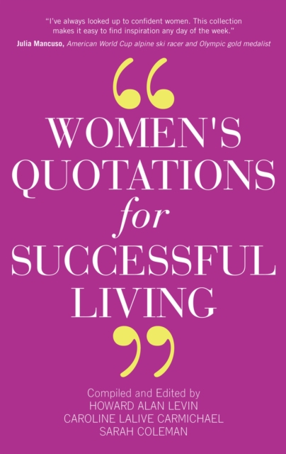 Women's Quotations for Successful Living, Paperback / softback Book