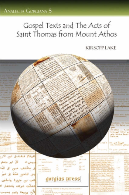 Gospel Texts and the Acts of Saint Thomas from Mount Athos, Paperback / softback Book