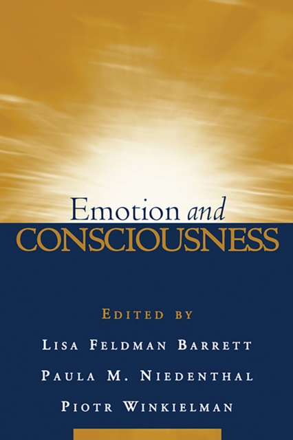 Emotion and Consciousness, PDF eBook