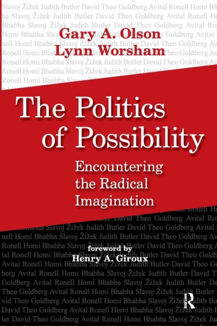 Politics of Possibility : Encountering the Radical Imagination, Paperback / softback Book
