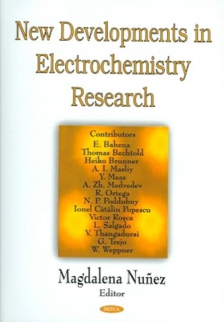New Developments in Electrochemistry Research, Hardback Book