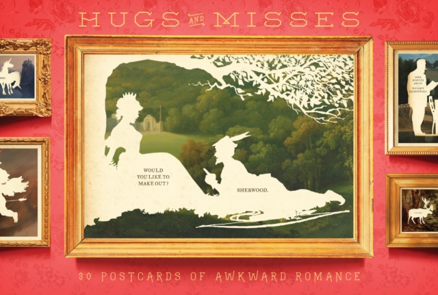Hugs and Misses : 30 Postcards of Awkward Romance, Cards Book
