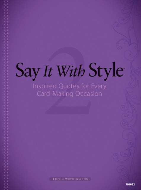 Say It with Style 2, PDF eBook