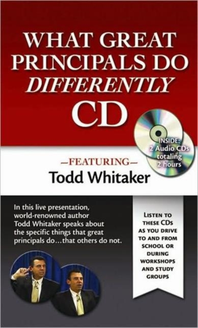 What Great Principals Do Differently Audio CD, CD-Audio Book