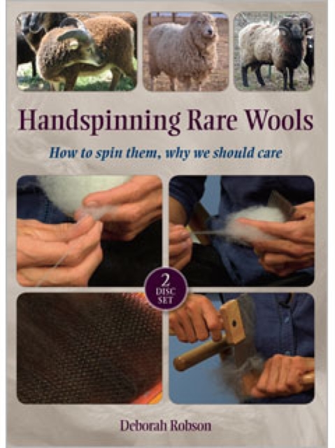 Handspinning Rare Wools, DVD Book