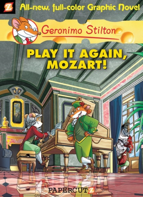 Geronimo Stilton Graphic Novels Vol. 8 : Play It Again, Mozart, Hardback Book