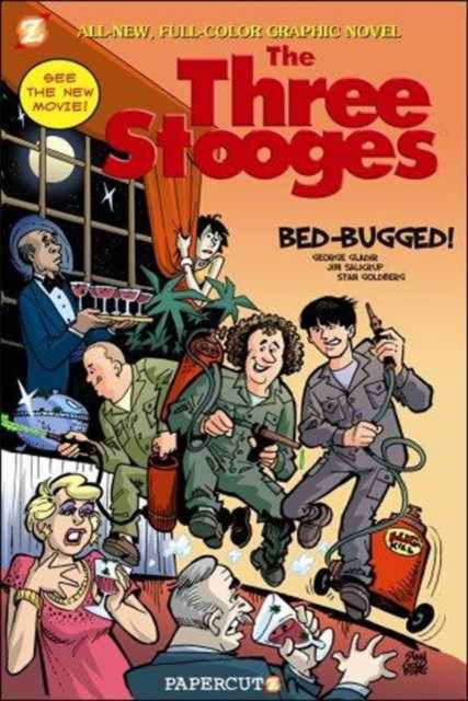 The Bed-Bugged! : Three Stooges #1, Hardback Book