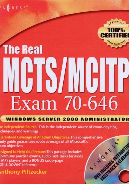 The Real MCTS/MCITP Exam 70-646 Prep Kit : Independent and Complete Self-paced Solutions, Paperback Book