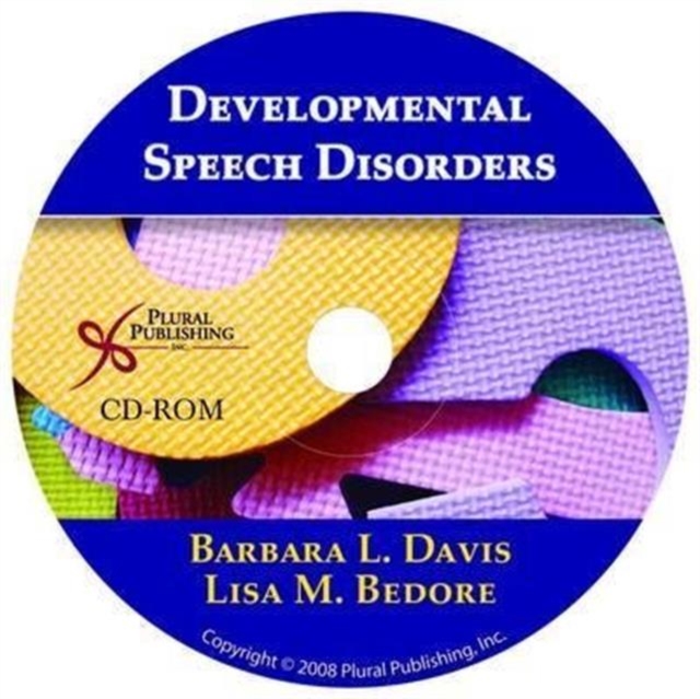 Developmental Speech Disorders, CD-ROM Book