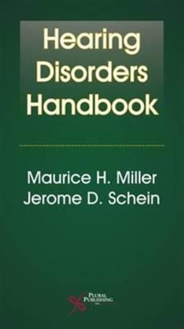 Hearing Disorders Handbook, Paperback / softback Book