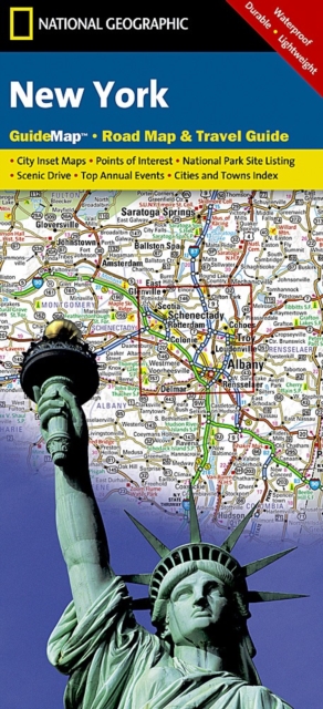 New York : State Guide Maps, Sheet map, folded Book