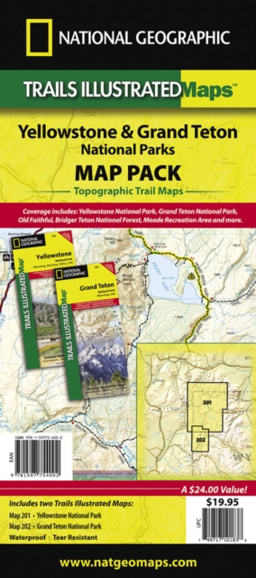 Yellowstone/Grand Teton National Parks, Map Pack Bundle : Trails Illustrated National Parks, Sheet map, folded Book