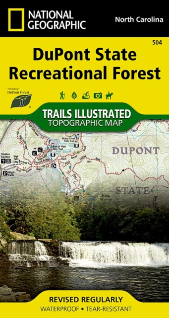 Dupont State Recreational Forest, Sheet map, folded Book